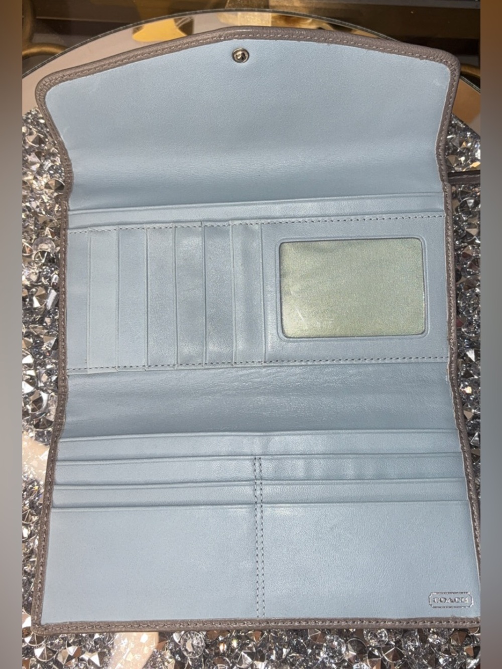 Coach 2010 Madison Dotted Op Art Sophia satchel and matching wallet EUC - Picture 14 of 14